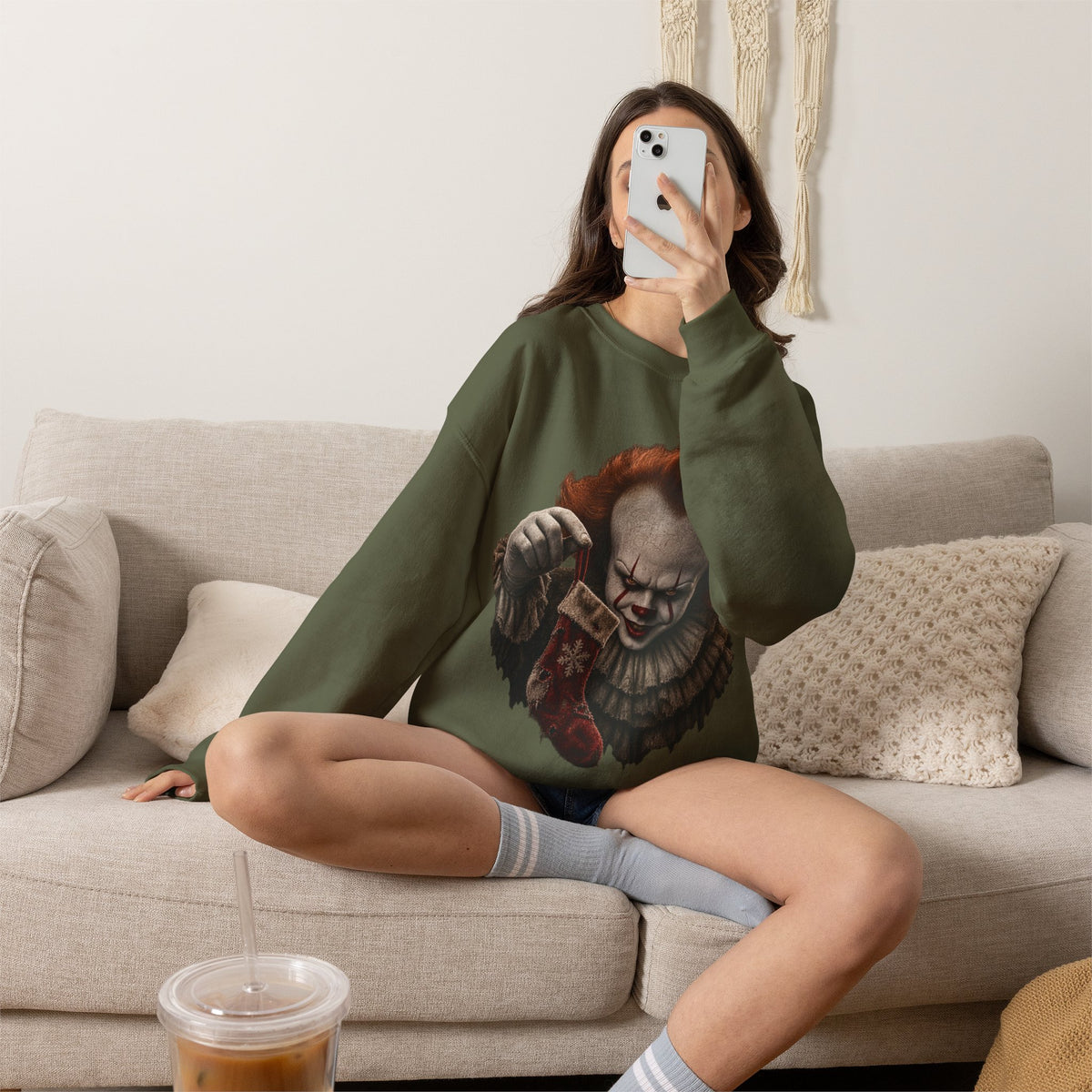 Pennywise Christmas Crewneck Sweatshirt