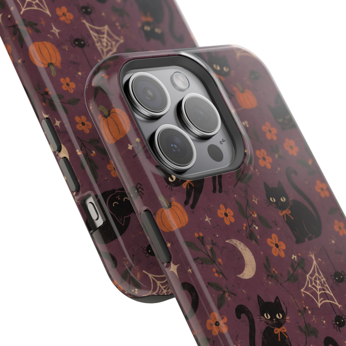 Halloween Black Cat MagSafe Phone Case, alternate view
