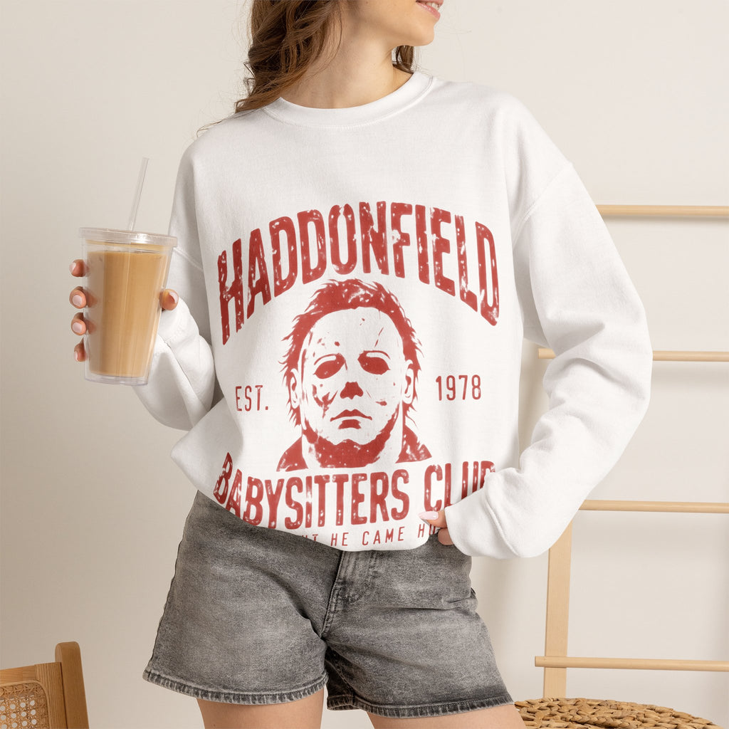 Haddonfield Babysitters Club CrewneckSweatshirt