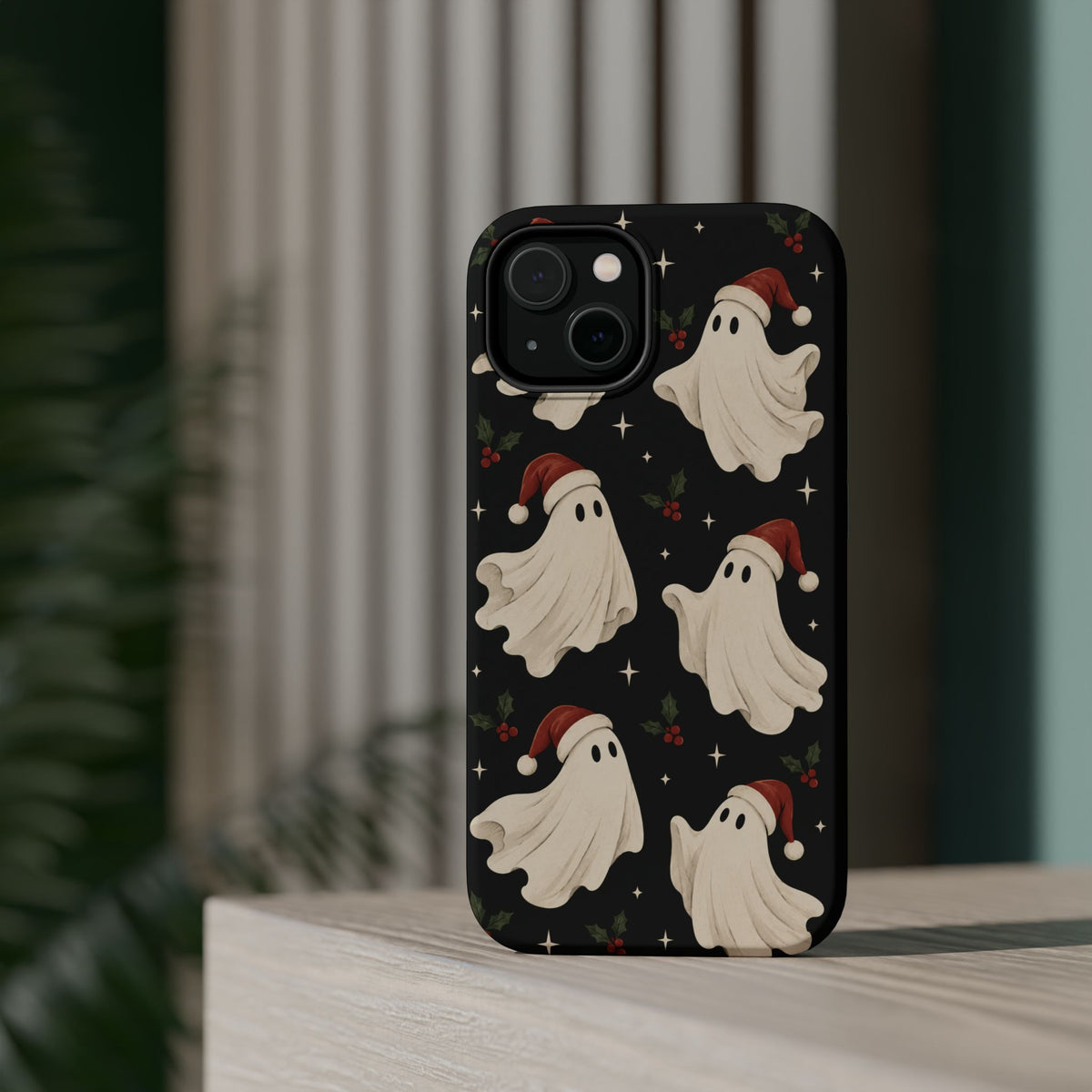 Christmas Ghost iPhone Case, alternate view
