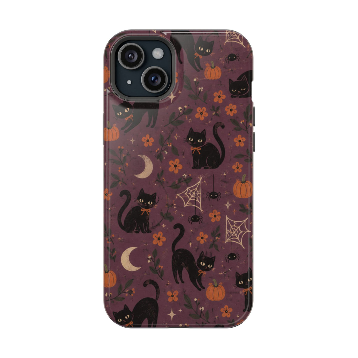 Halloween Black Cat MagSafe Phone Case, alternate view