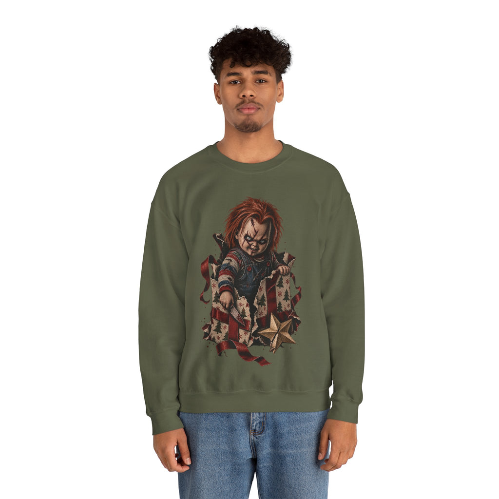 Chucky Christmas Crewneck Sweatshirt