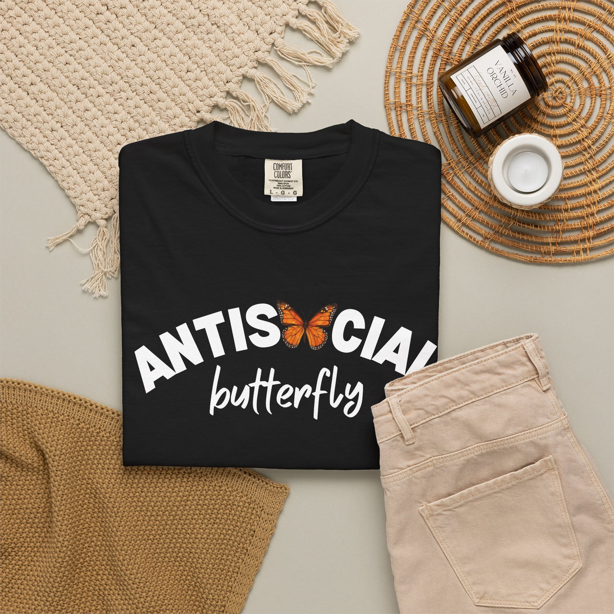 Antisocial Butterfly Tee