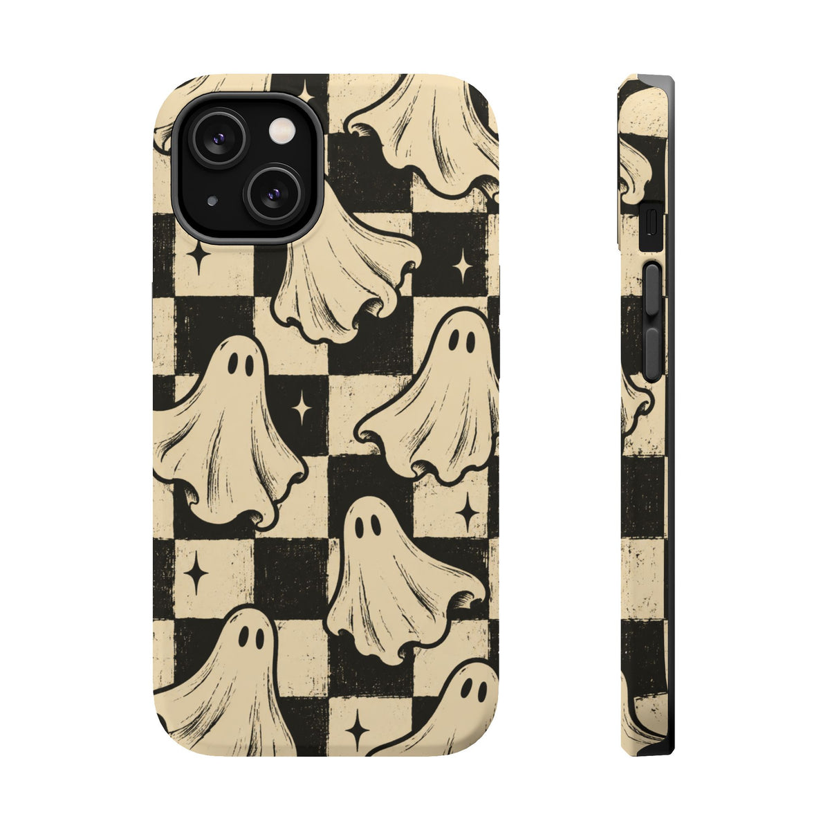 Ghost Checker Magnetic Phone Case, alternate view
