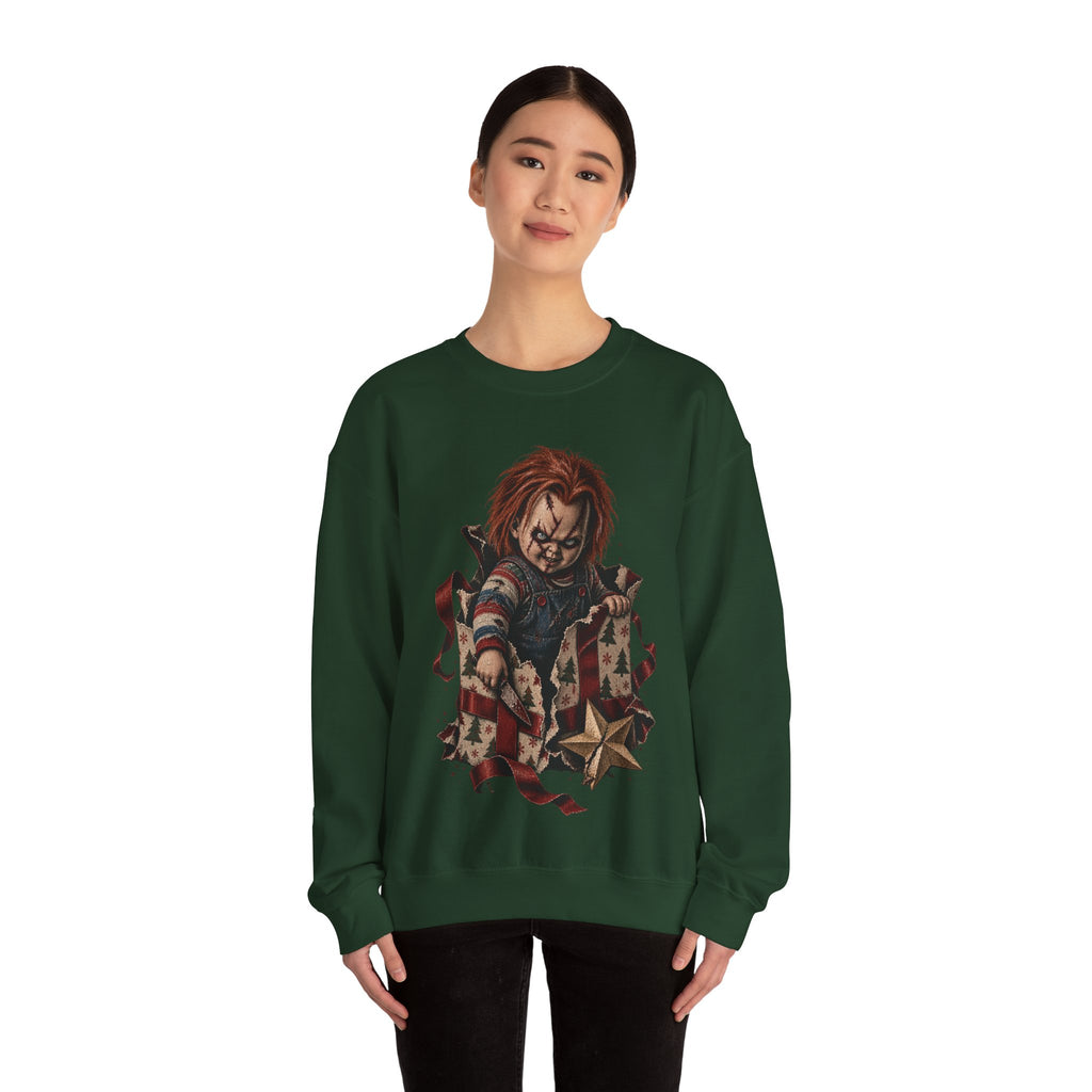 Chucky Christmas Crewneck Sweatshirt