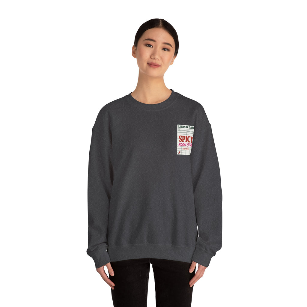 Spicy Book Club Crewneck Sweatshirt Printify
