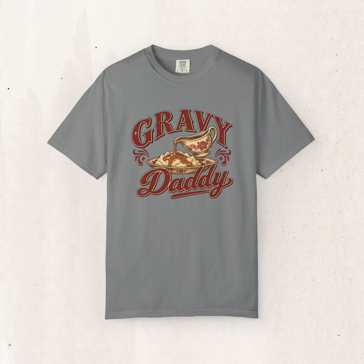 Gravy Daddy T-Shirt — Vintage Comfort Food Graphic Tee for Foodie Dads