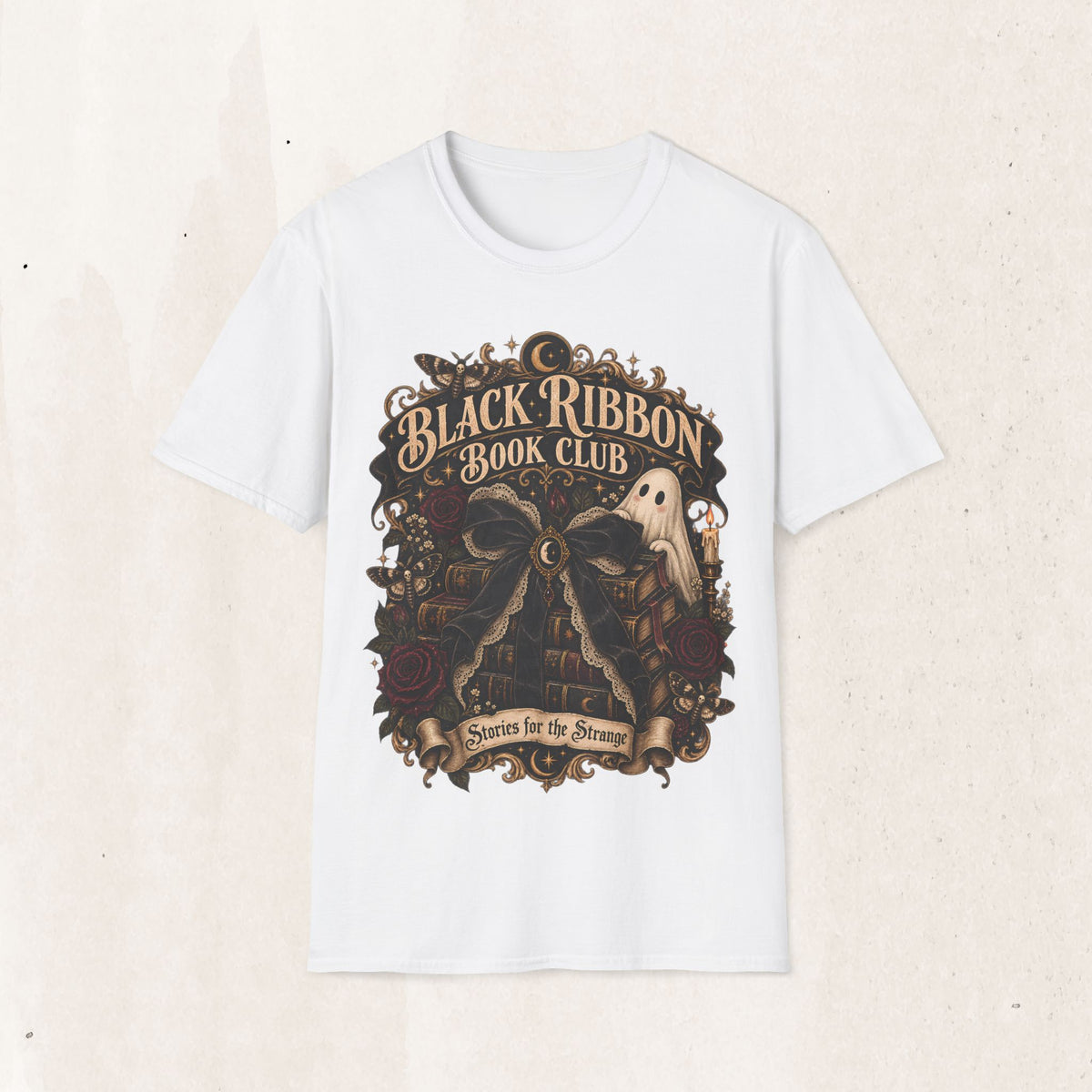 Black Ribbon Book Club Graphic Tee