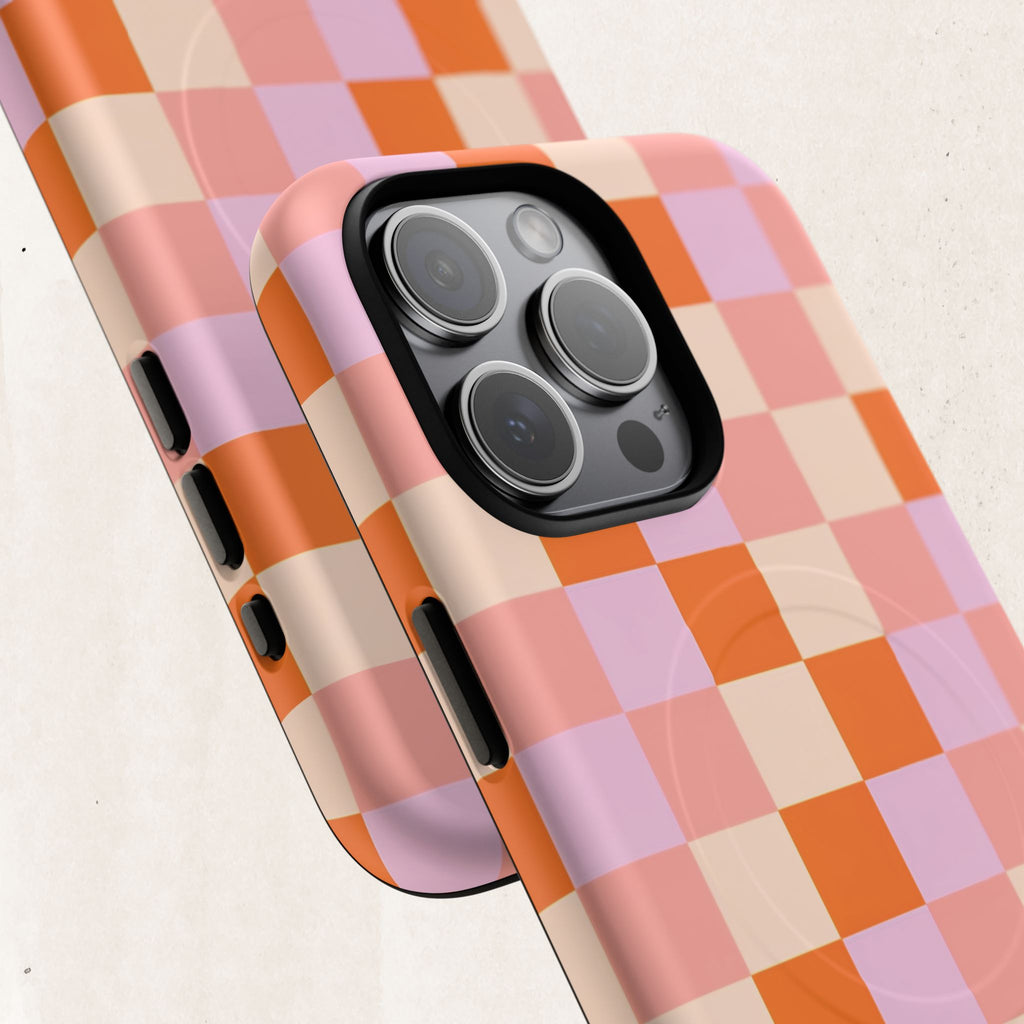 Checkerboard Magnetic Phone Case