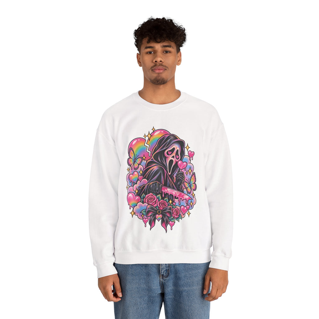 Ghostface Rainbow Crewneck Sweatshirt