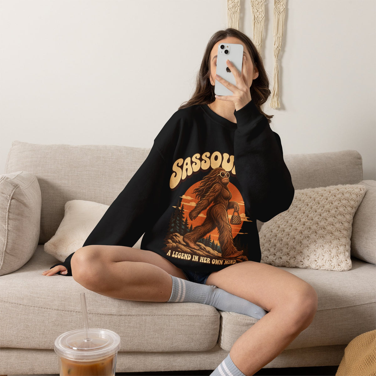 Sassquatch Crewneck Sweatshirt