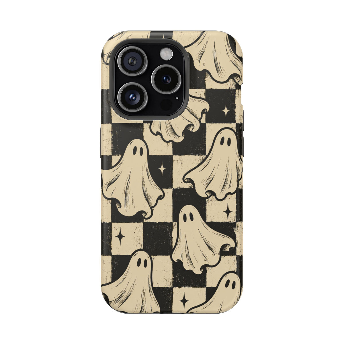 Ghost Checker Magnetic Phone Case, alternate view