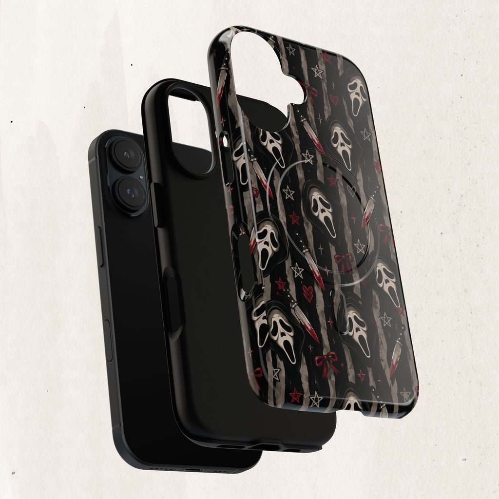 Ghostface Pattern iPhone Case