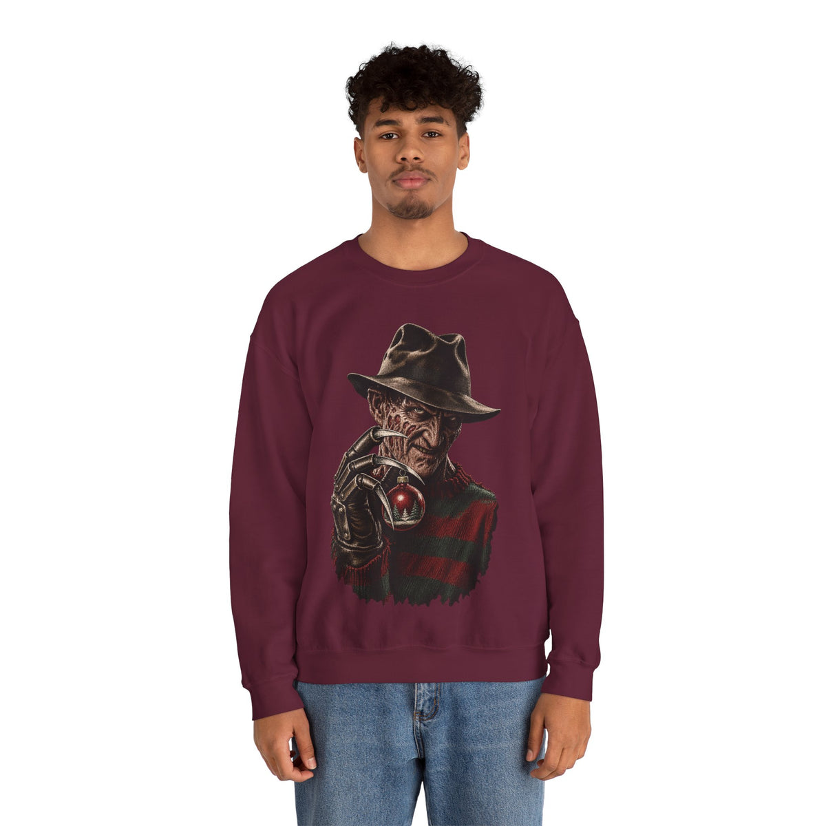 Freddy Krueger Christmas Crewneck Sweatshirt