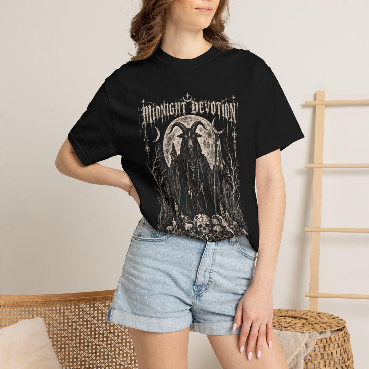 Midnight Devotion Baphomet Tee
