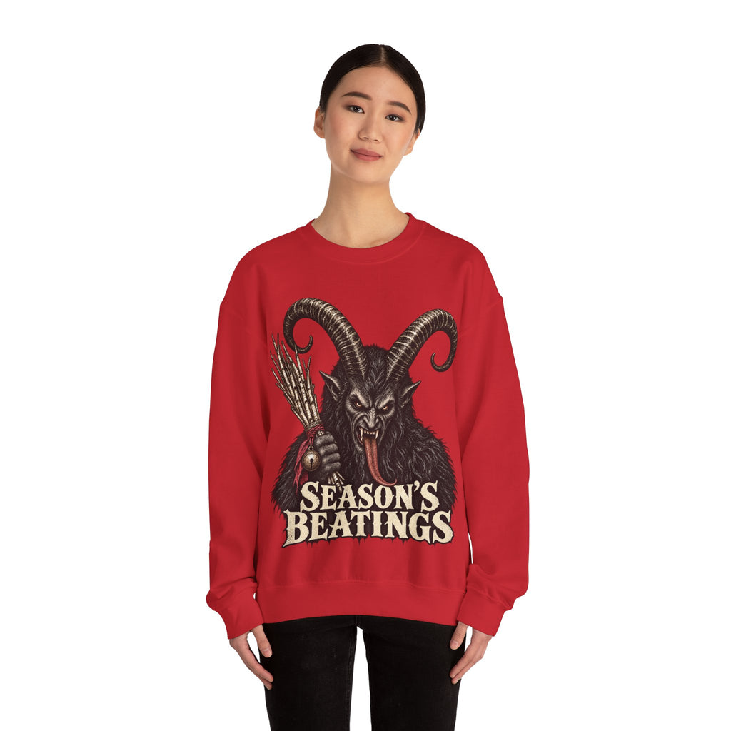 Krampus Christmas Crewneck Sweatshirt