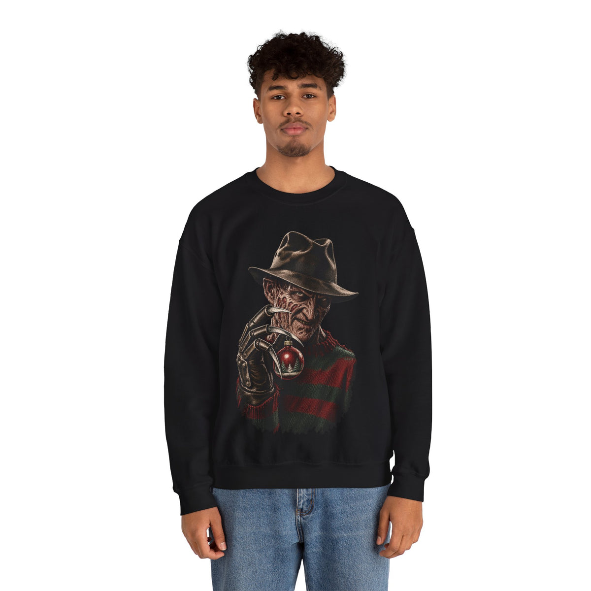Freddy Krueger Christmas Crewneck Sweatshirt