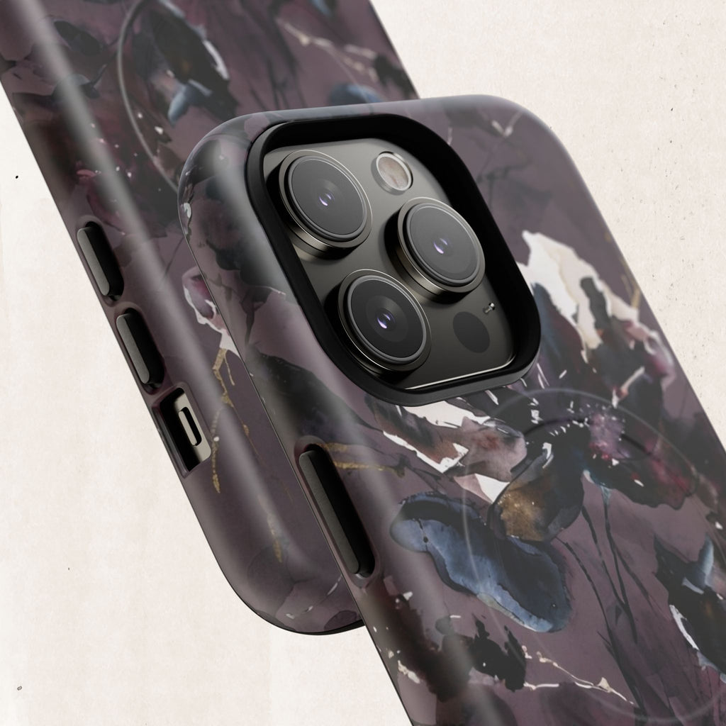Floral Noir Magnetic Phone Case