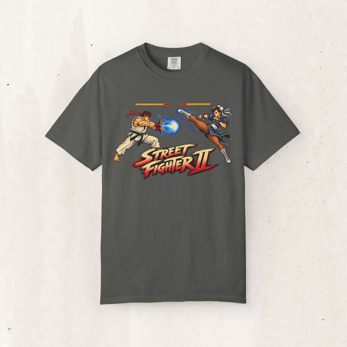 Street Fighter II Ryu vs Chun-Li Graphic Tee – Pepper