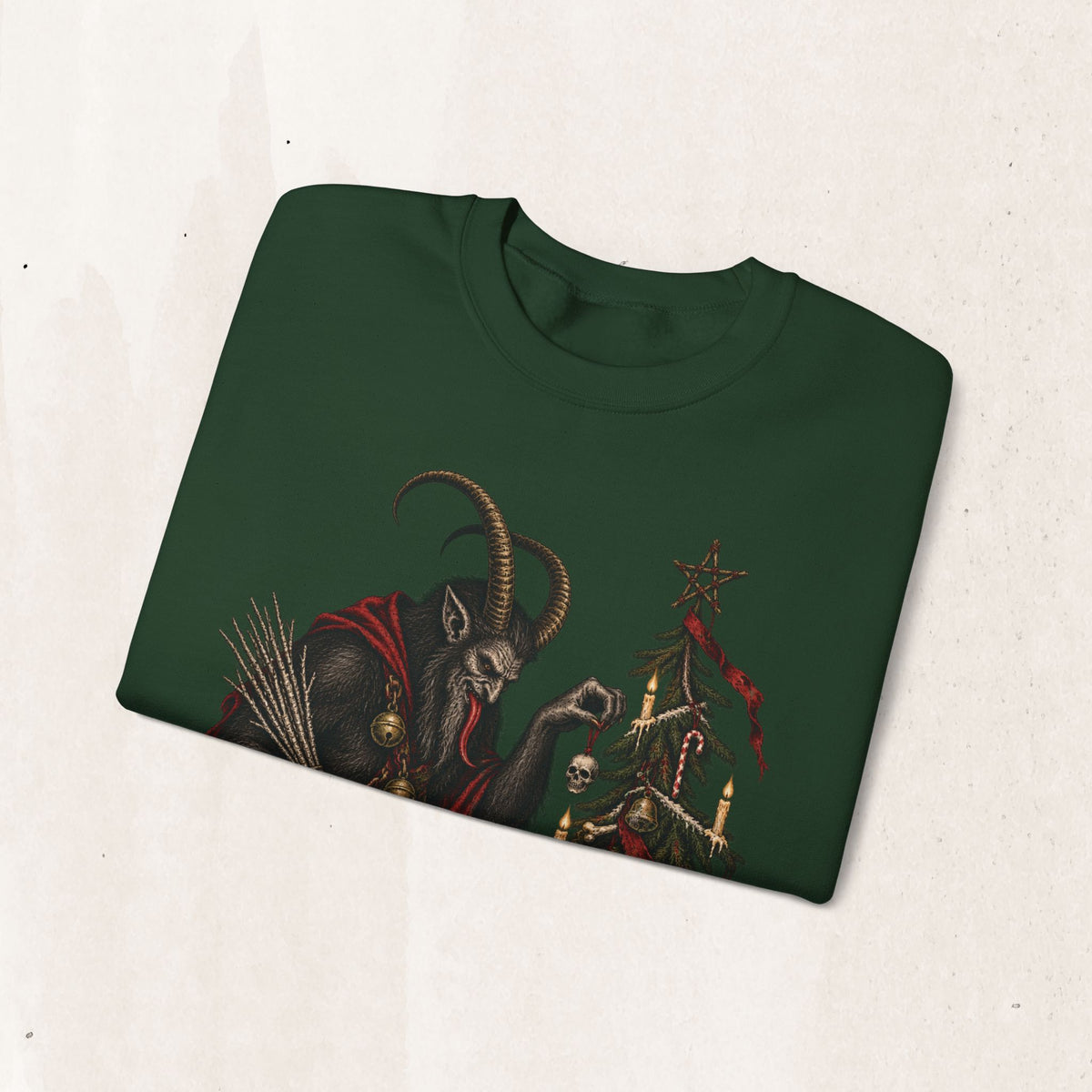 Krampus Christmas Crewneck Sweatshirt