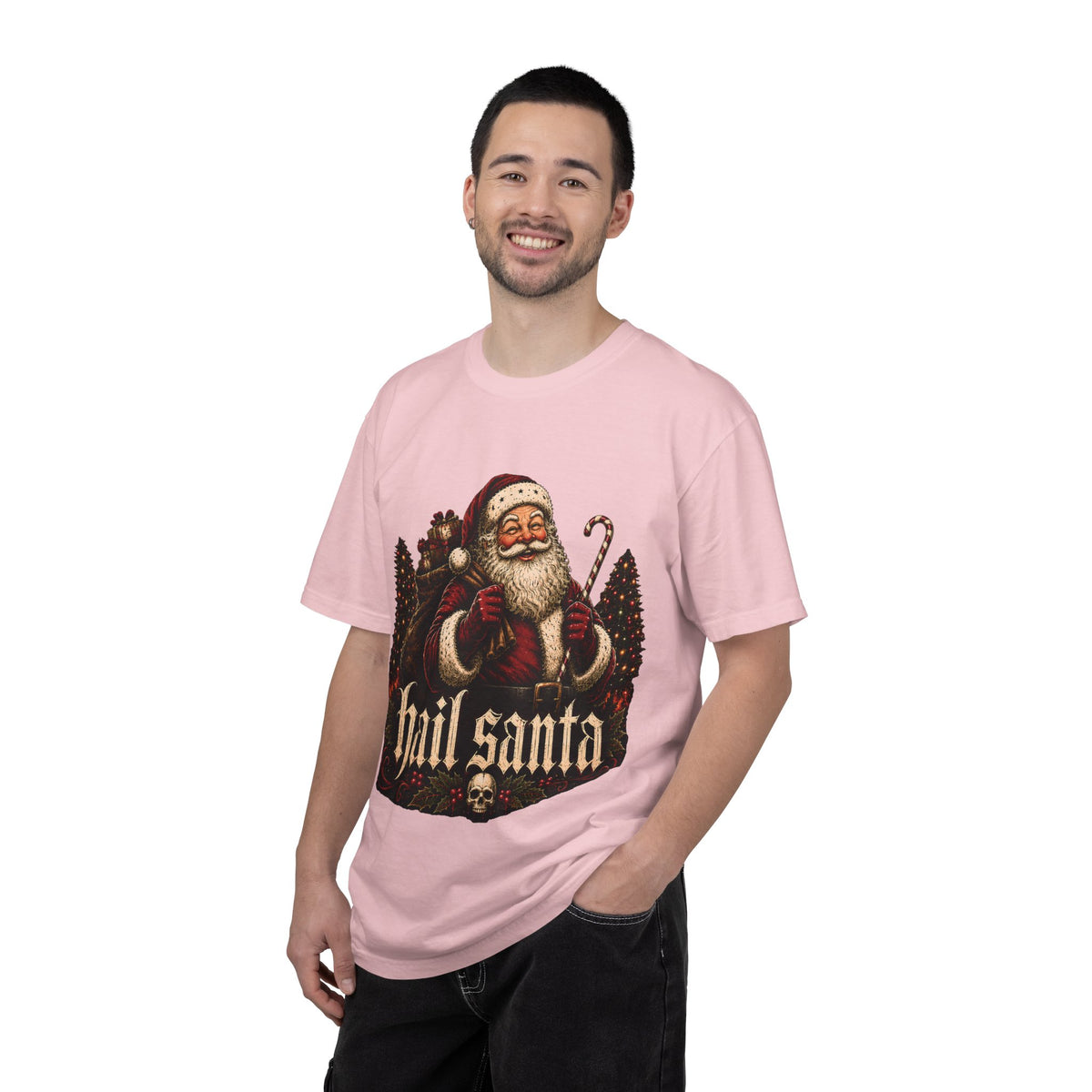 Hail Santa Vintage Graphic Tee