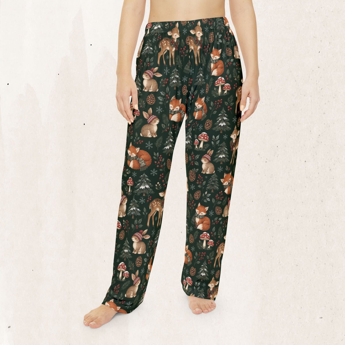 Women's Woodland Holiday Pajama Pants