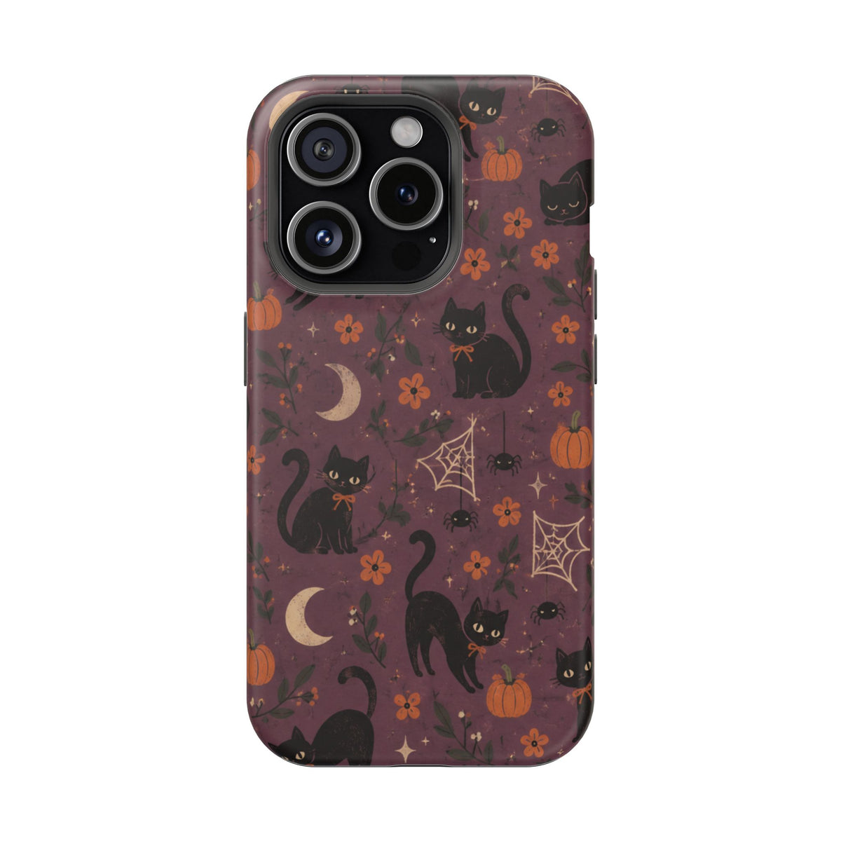 Halloween Black Cat MagSafe Phone Case, alternate view