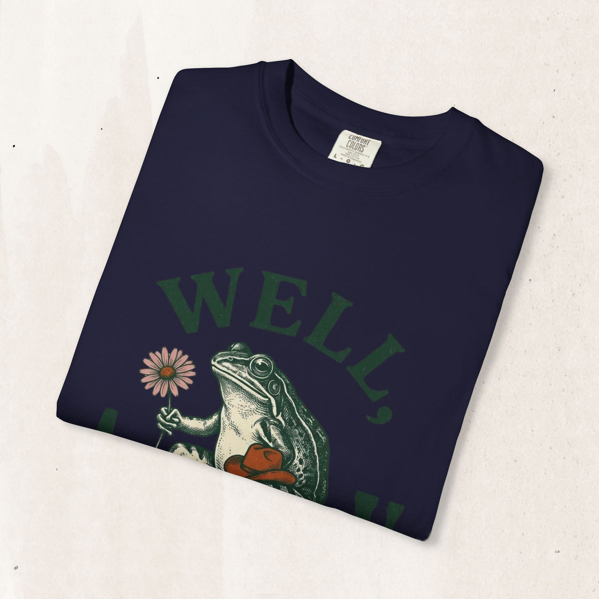 Frog Graphic "Well, Anyway" Tee