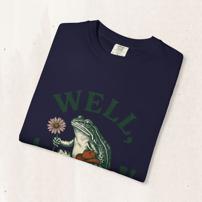Frog Graphic "Well, Anyway" Tee