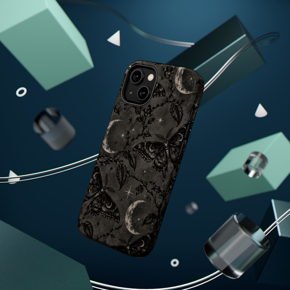 Moon Moth Magnetic Phone Case, alternate view