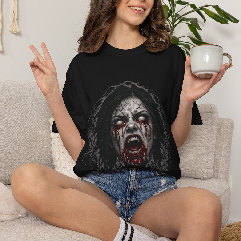 Vampire Scream Graphic Tee