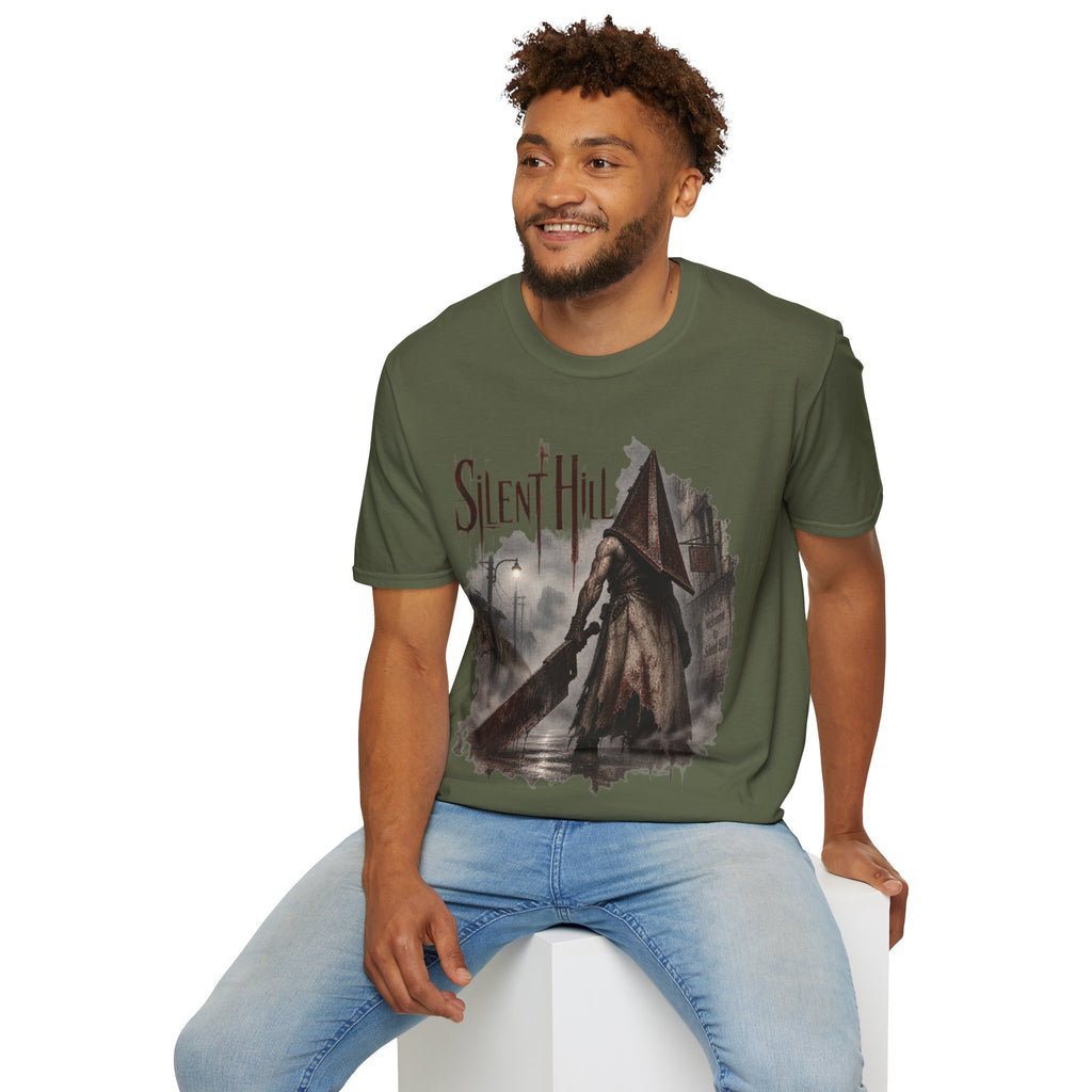 Silent Hill Graphic T‑Shirt — Pyramid Head Horror Tee