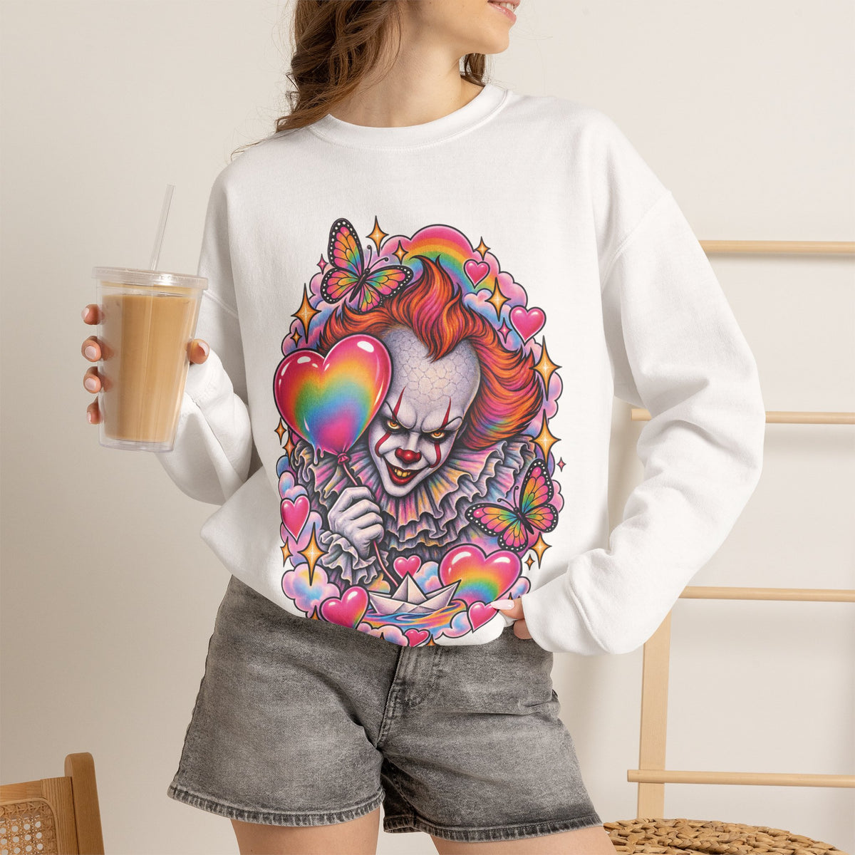 Pennywise Rainbow Crewneck Sweatshirt