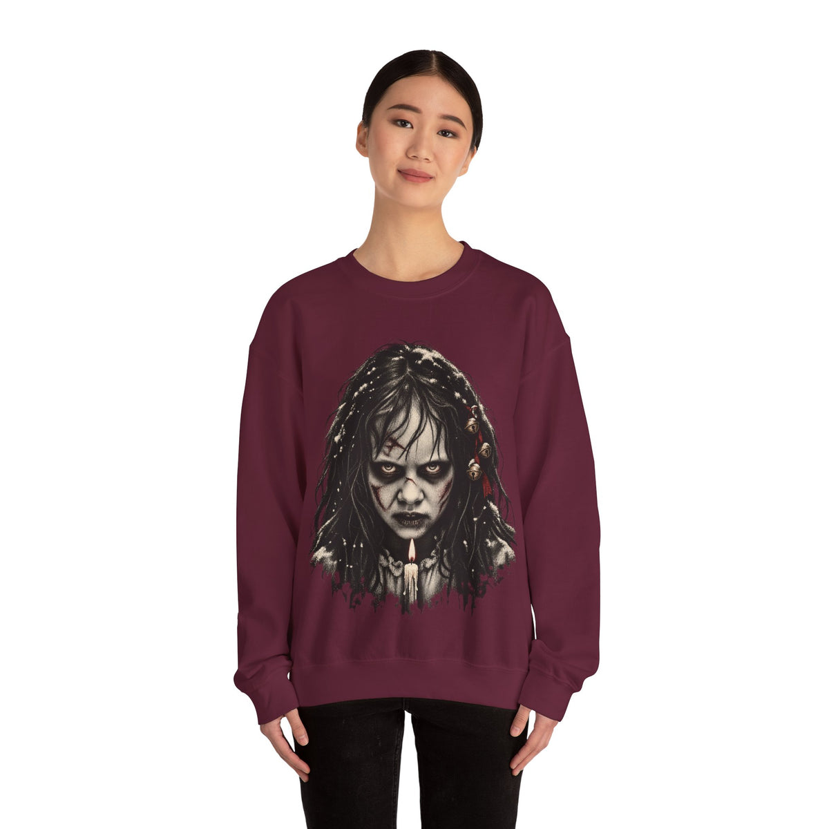 Exorcist Christmas Crewneck Sweatshirt