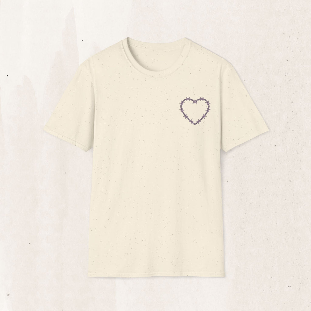 Barbed Wire Heart Graphic Tee