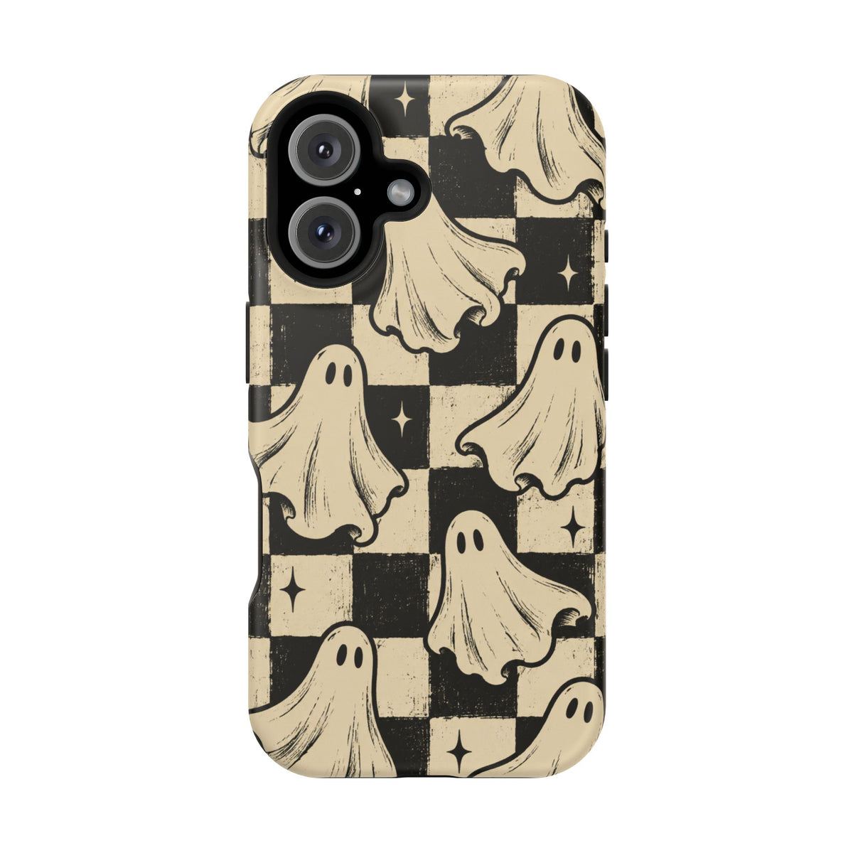 Ghost Checker Magnetic Phone Case, alternate view