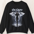 The Crow Graphic Crewneck Sweatshirt – Black