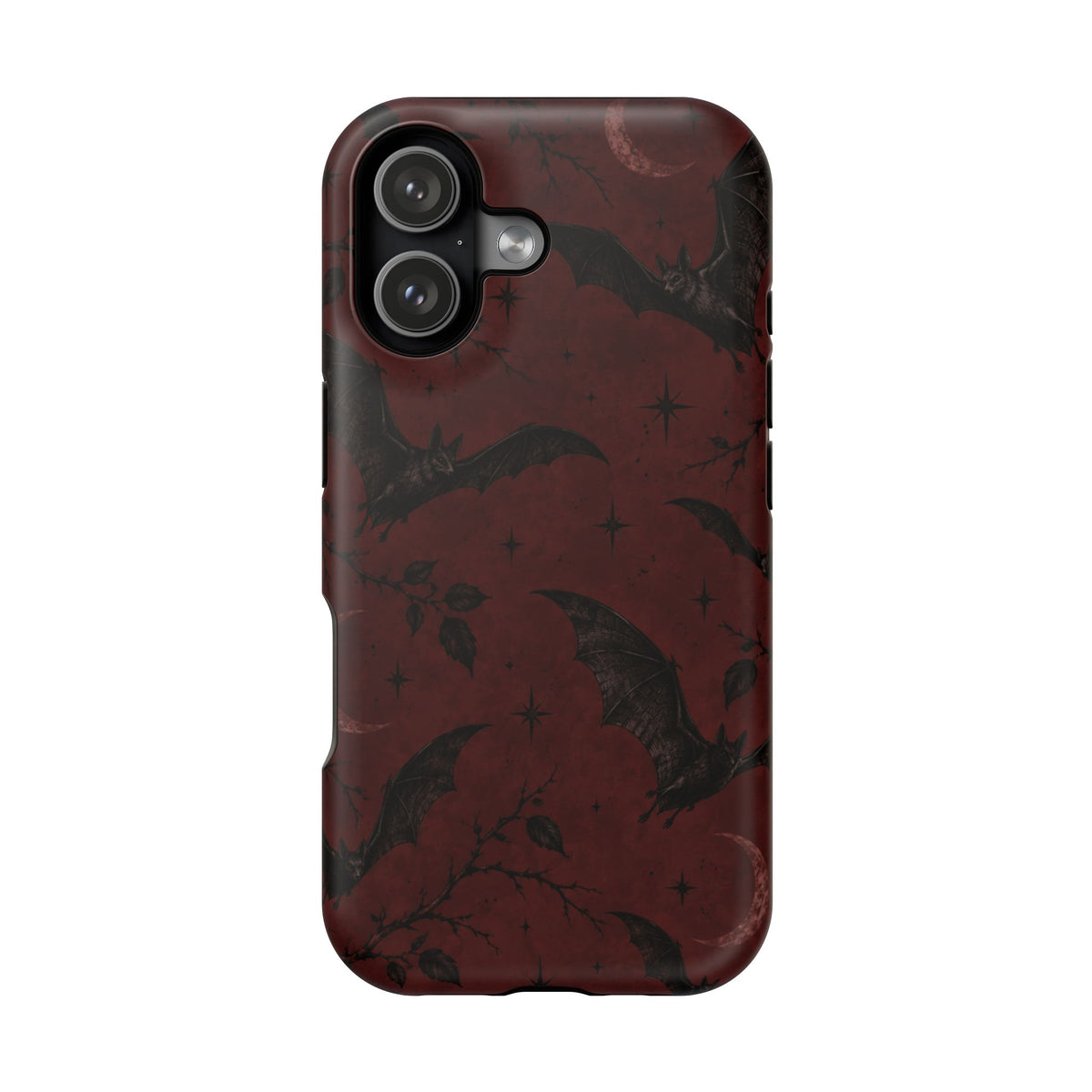 Gothic Bat Moon Magnetic Phone Case, alternate view