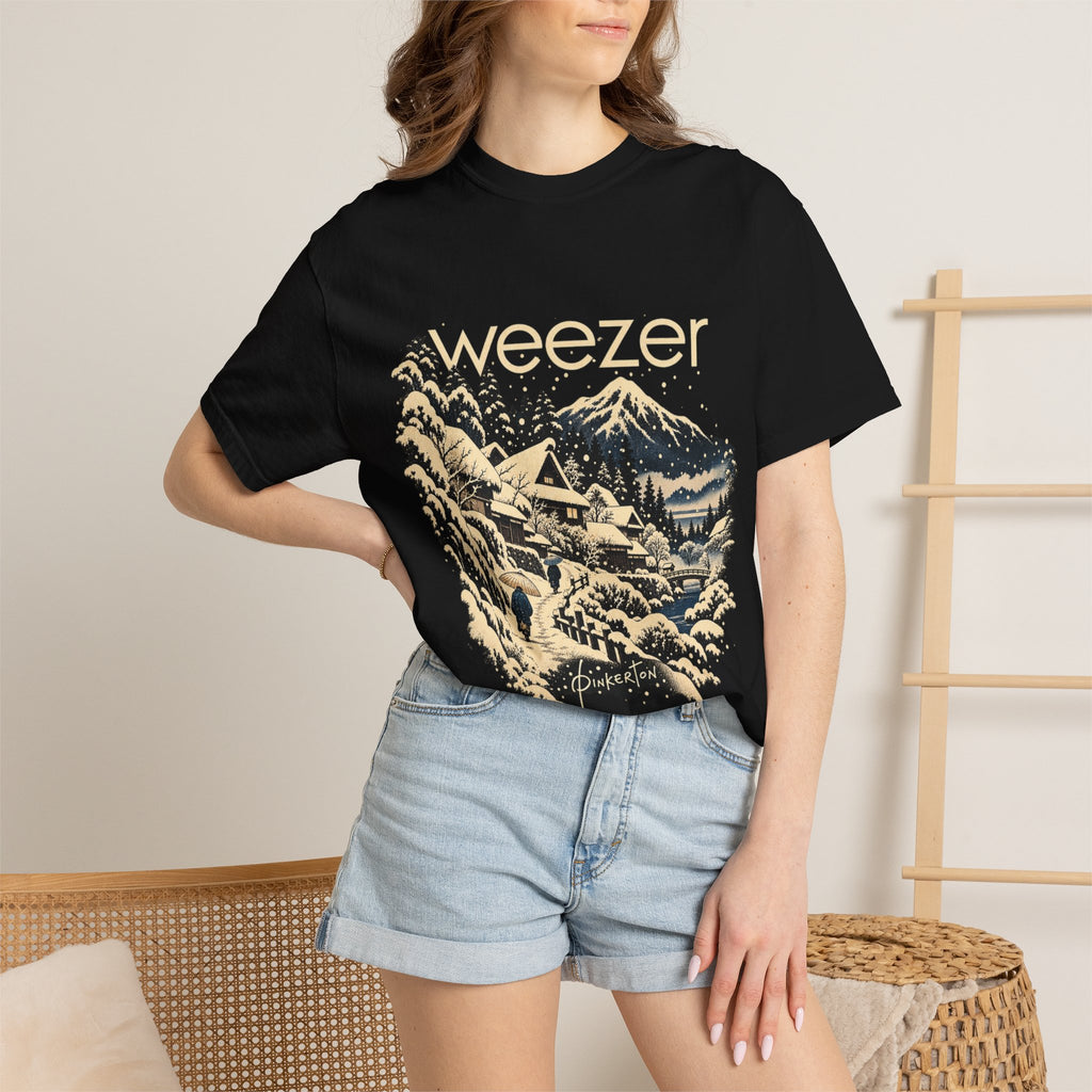 Weezer Winter Village Tee