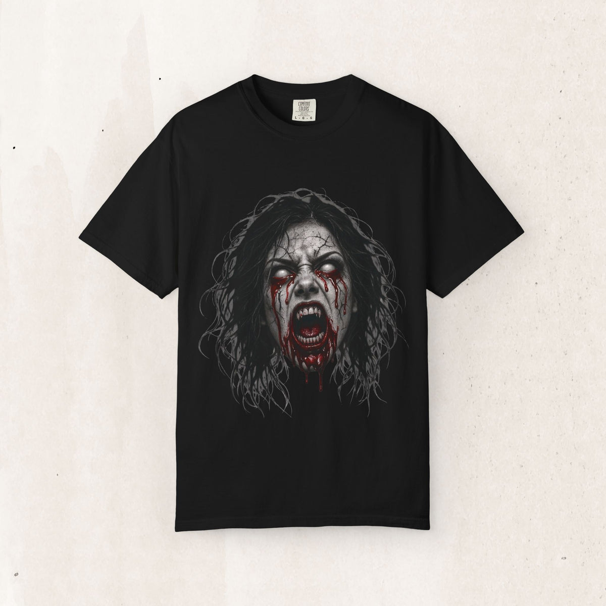 Vampire Scream Graphic Tee