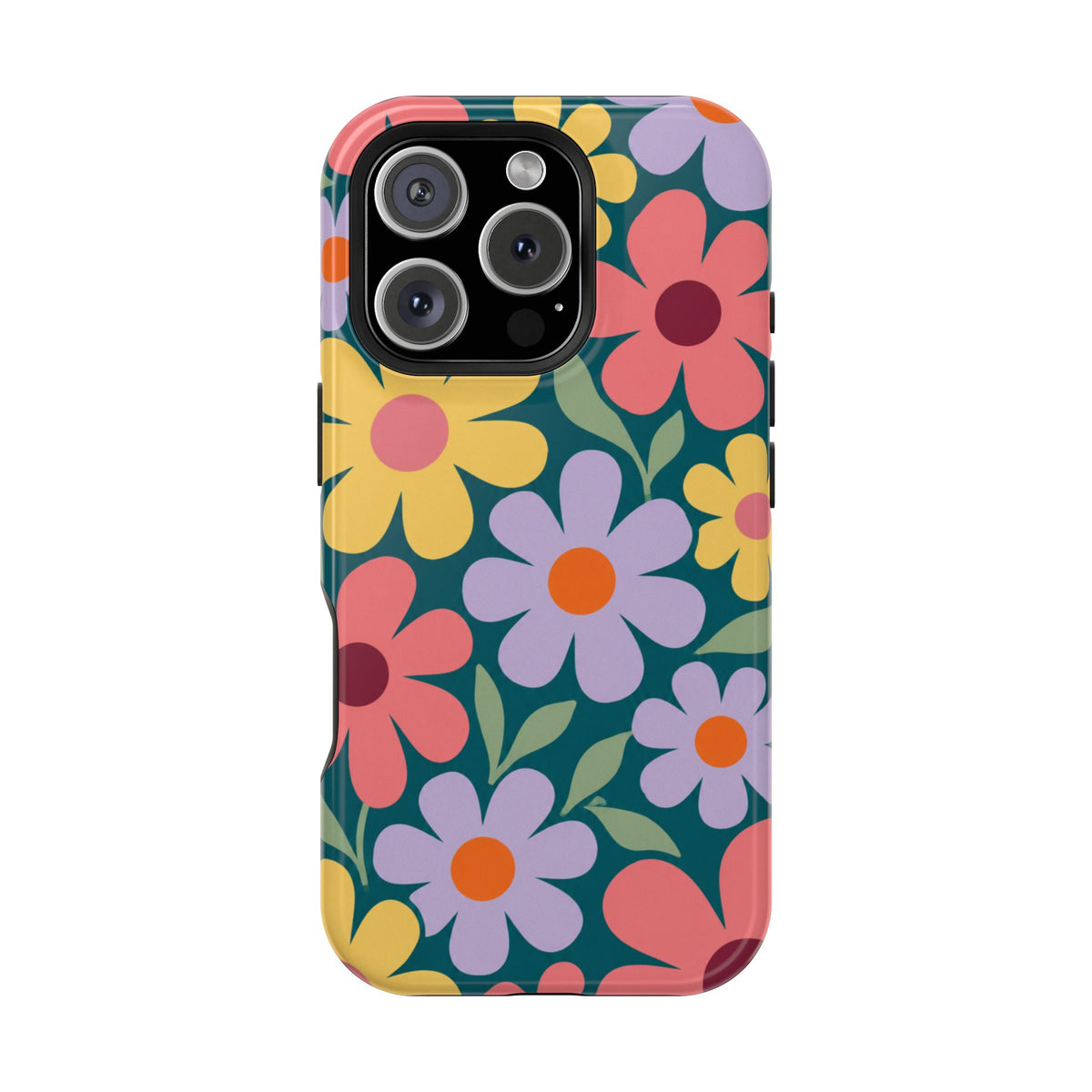 Retro Floral Phone Case, alternate view