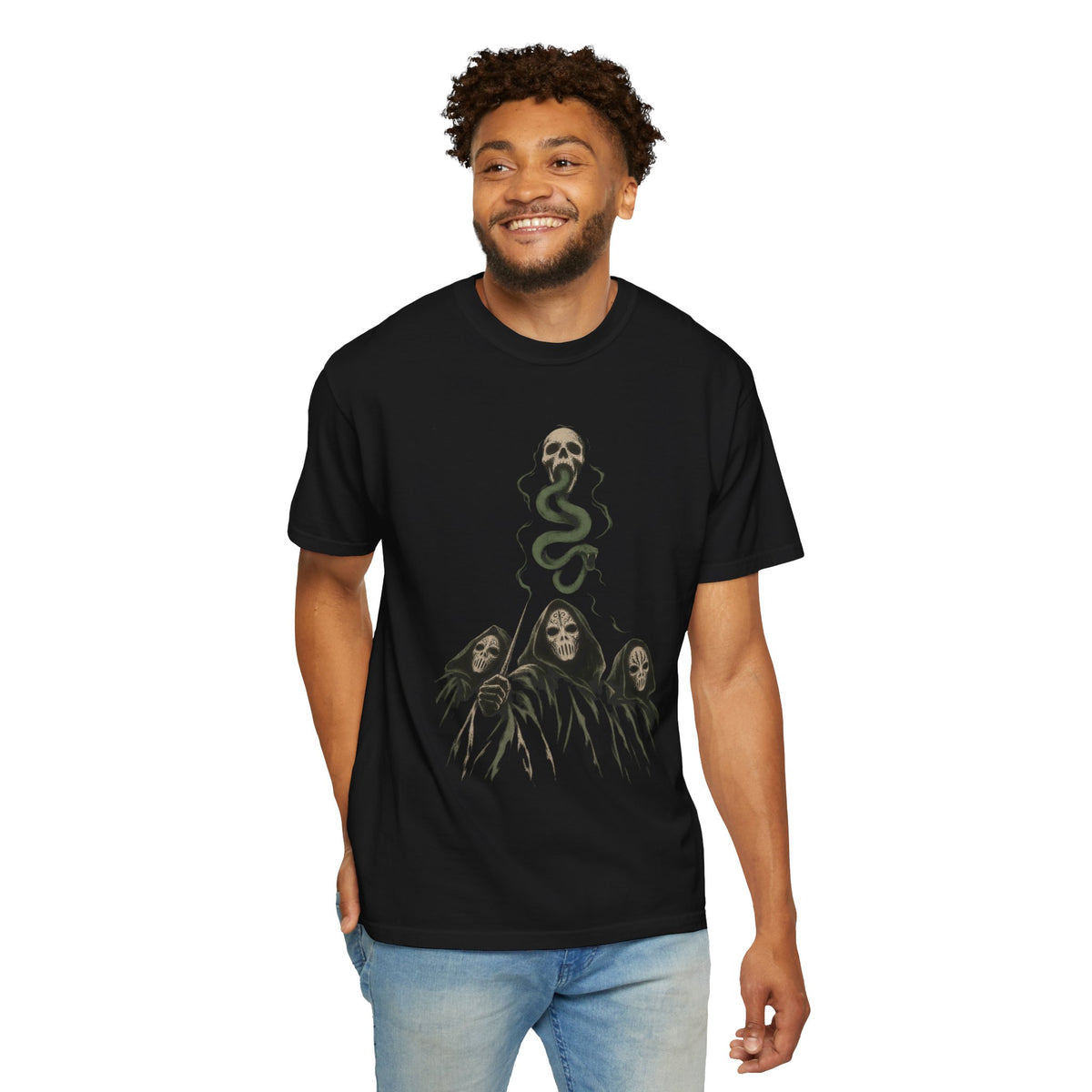 Death Eaters Dark Mark Tee in Black, alternate view