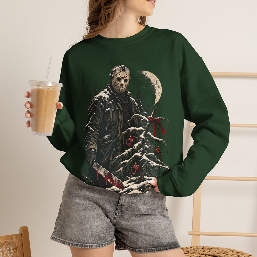 Jason Vorhees Christmas Crewneck Sweatshirt
