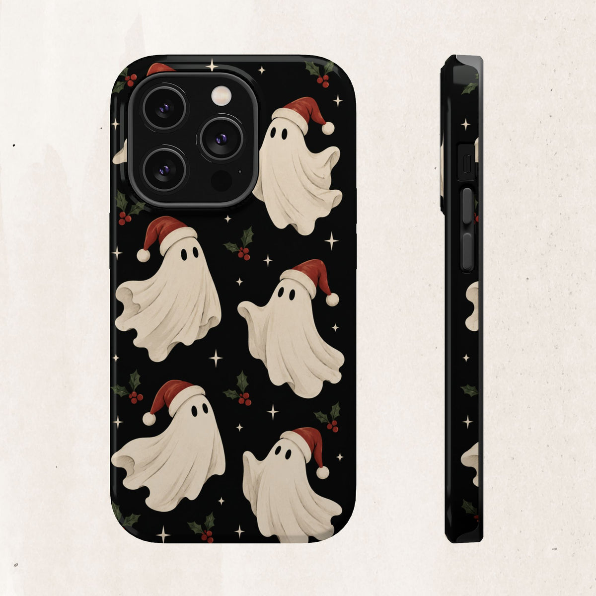 Christmas Ghost iPhone Case, alternate view