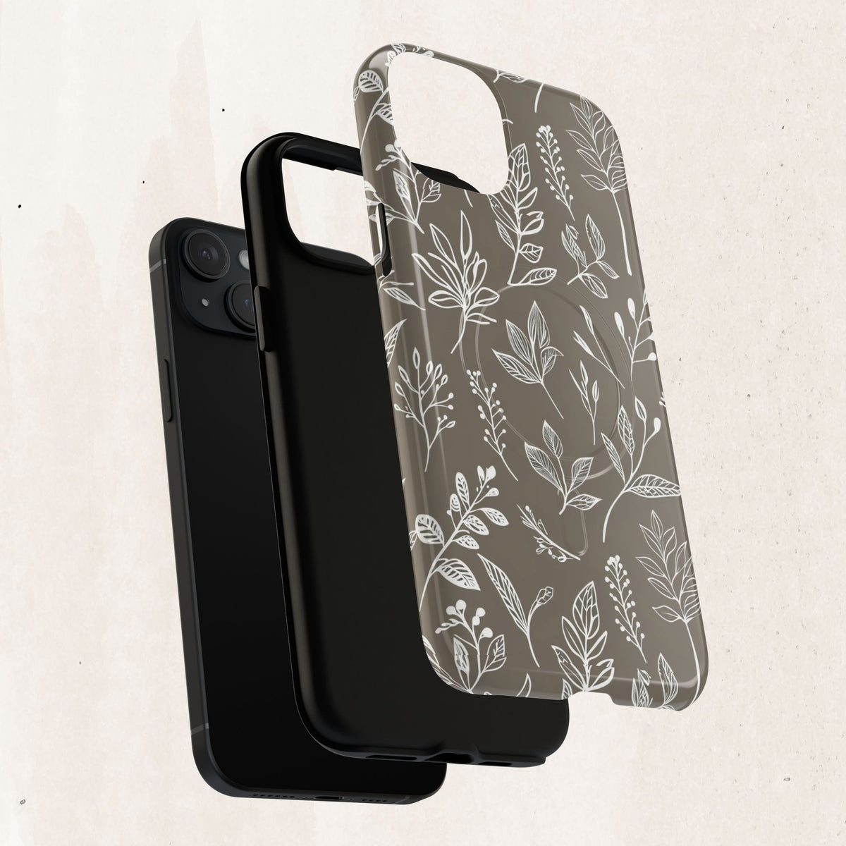 Botanical Leaf Tough Magnetic Phone Case