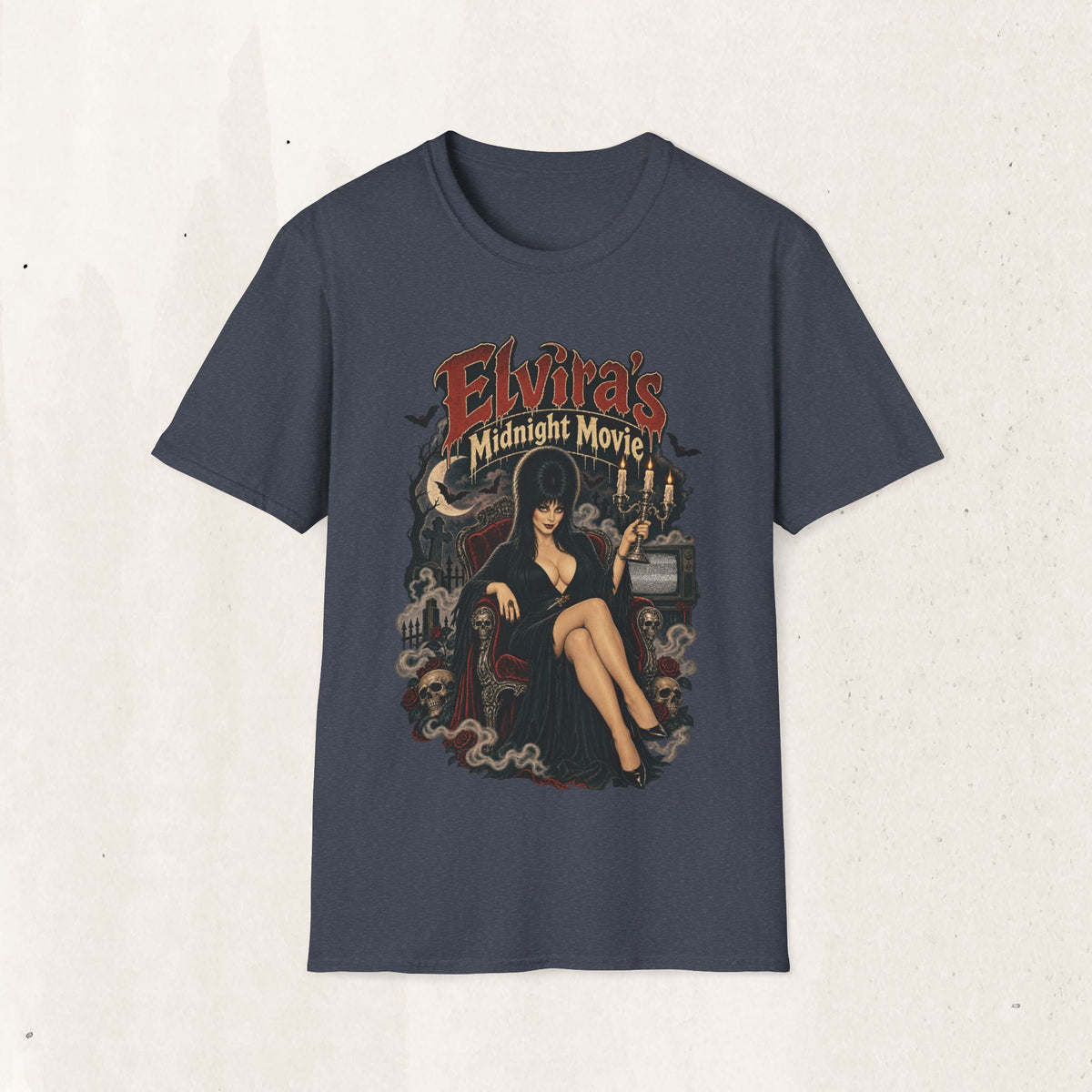 Elvira's Midnight Movie T-Shirt