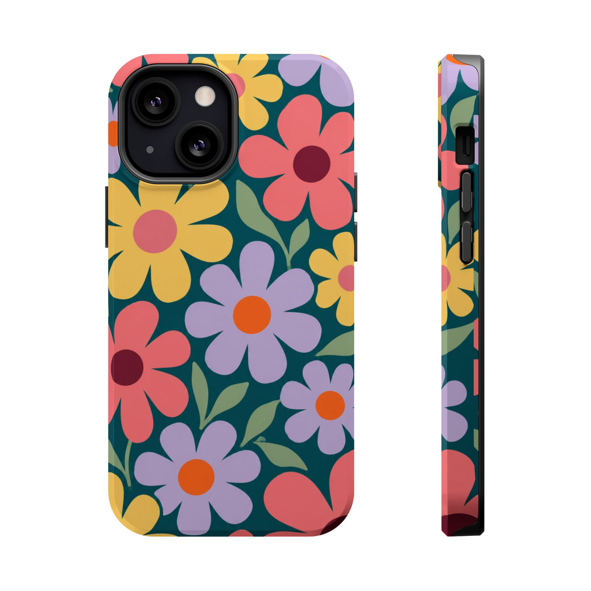 Retro Floral Phone Case, alternate view