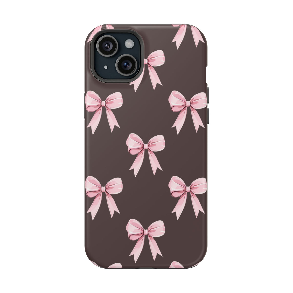 Pink Ribbon Bow Magnetic Phone Case, alternate view