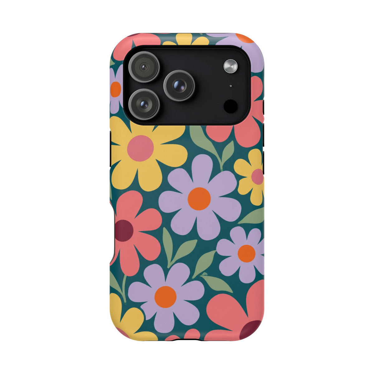 Retro Floral Phone Case, alternate view