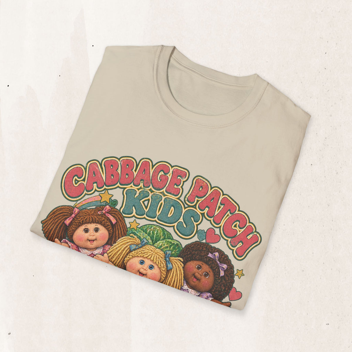 Cabbage Patch Kids Graphic Tee in Sand, alternate view